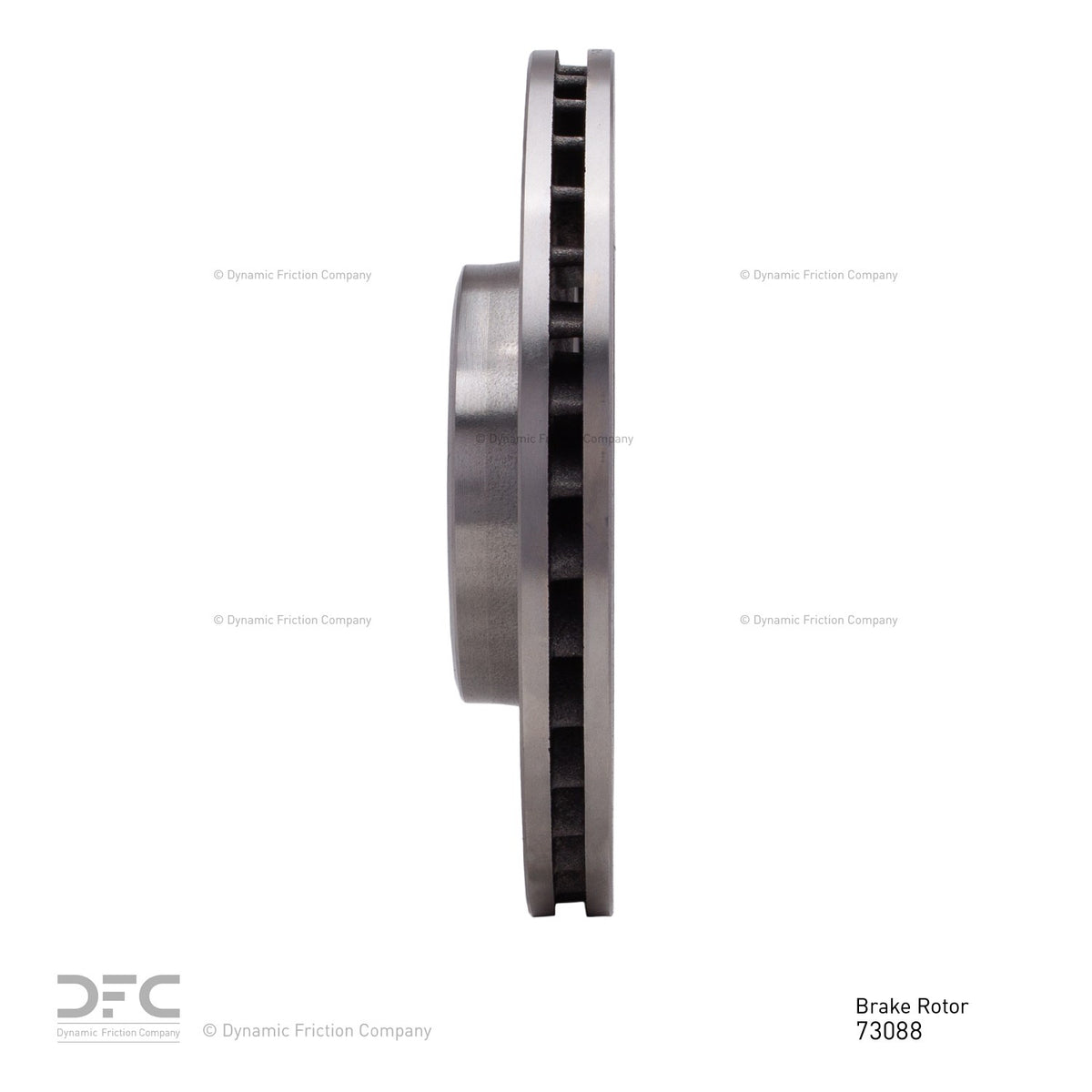 Dynamic Friction Company Disc Brake Rotor 600-73088