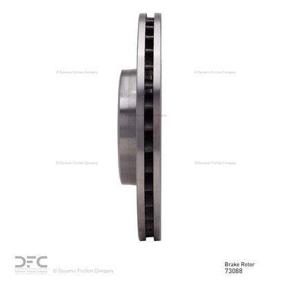 Dynamic Friction Company Disc Brake Rotor 600-73088
