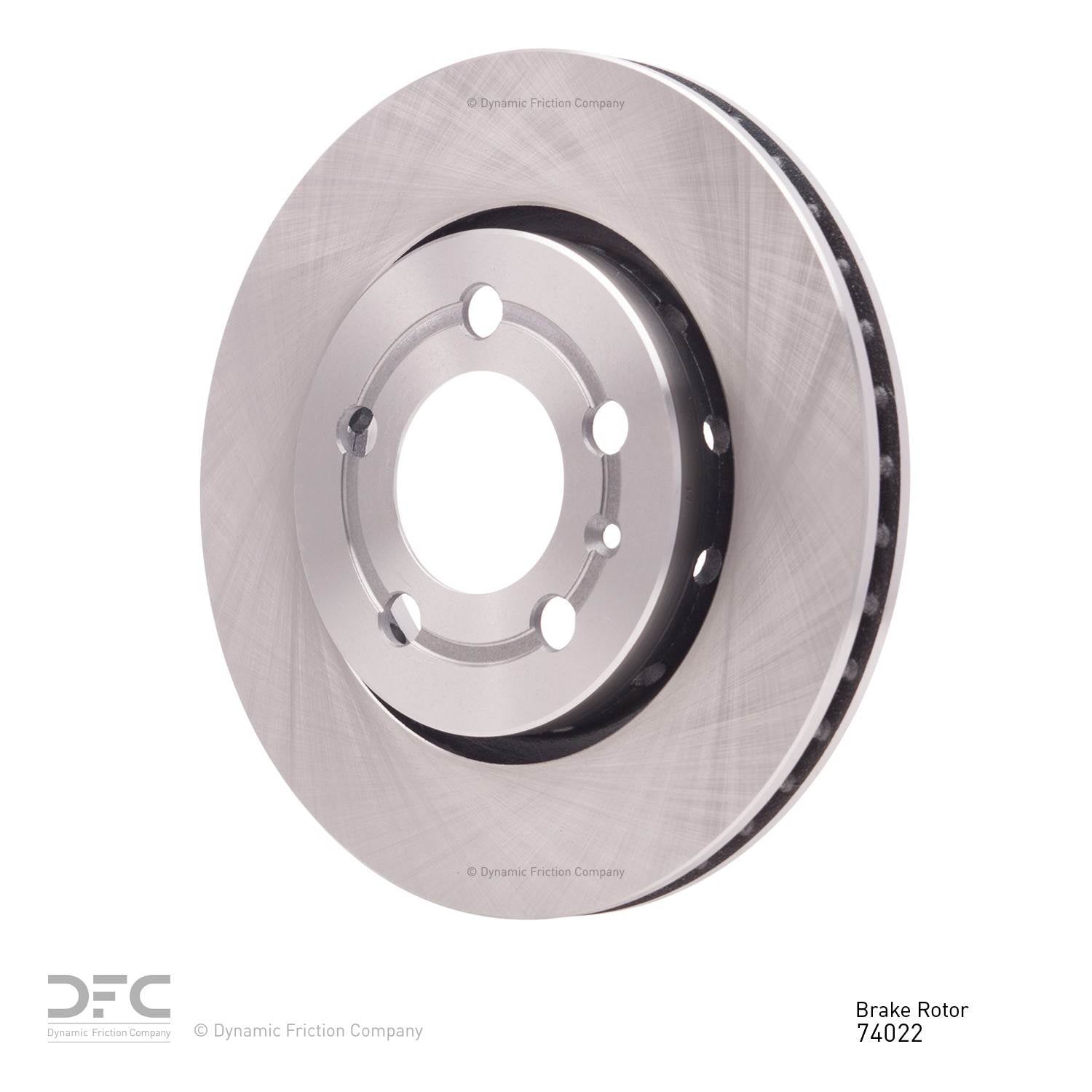 Dynamic Friction Company Disc Brake Rotor 600-74022