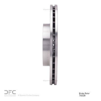 Dynamic Friction Company Disc Brake Rotor 600-74028