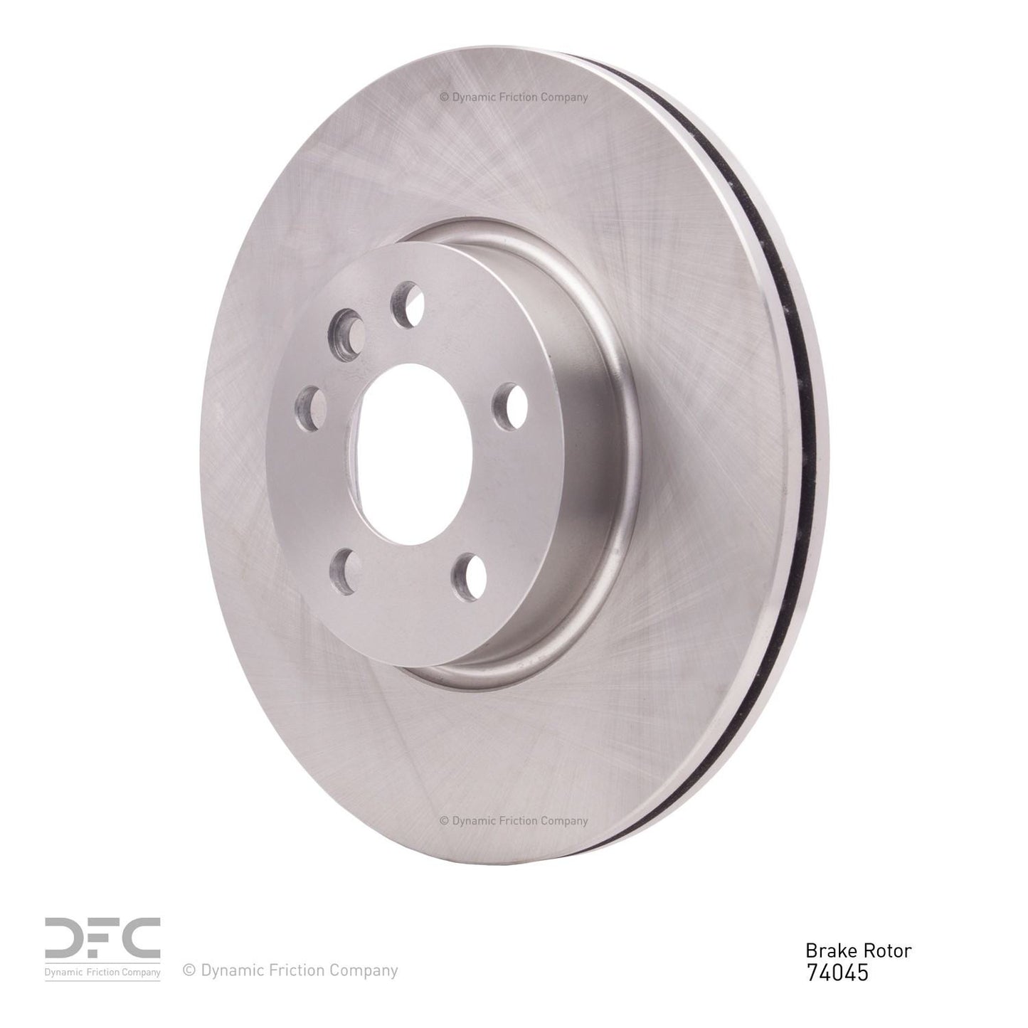 Dynamic Friction Company Disc Brake Rotor 600-74045