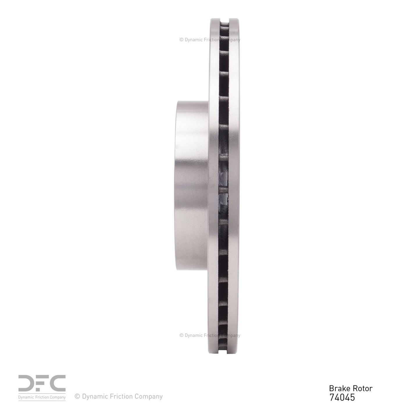 Dynamic Friction Company Disc Brake Rotor 600-74045
