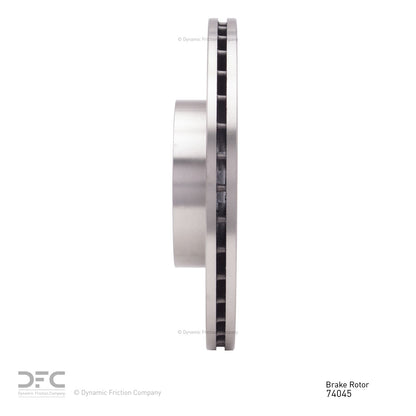 Dynamic Friction Company Disc Brake Rotor 600-74045