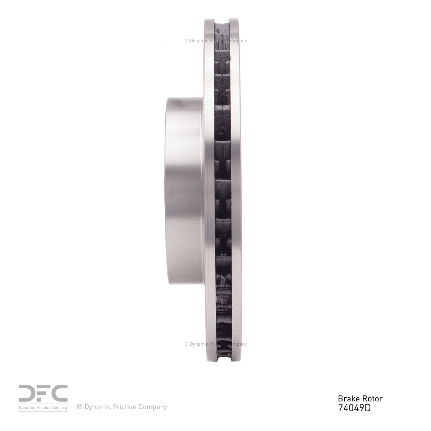 Dynamic Friction Company Disc Brake Rotor 600-74049D