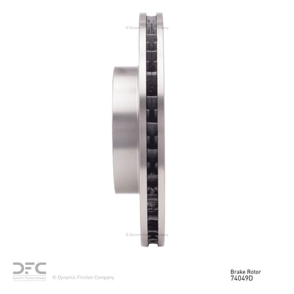 Dynamic Friction Company Disc Brake Rotor 600-74049D