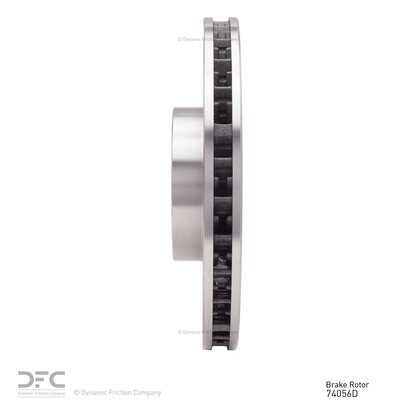 Dynamic Friction Company Disc Brake Rotor 600-74056D