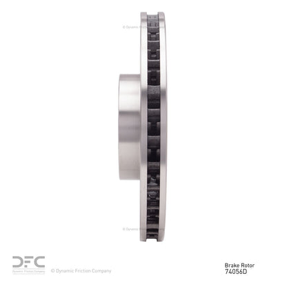 Dynamic Friction Company Disc Brake Rotor 600-74056D