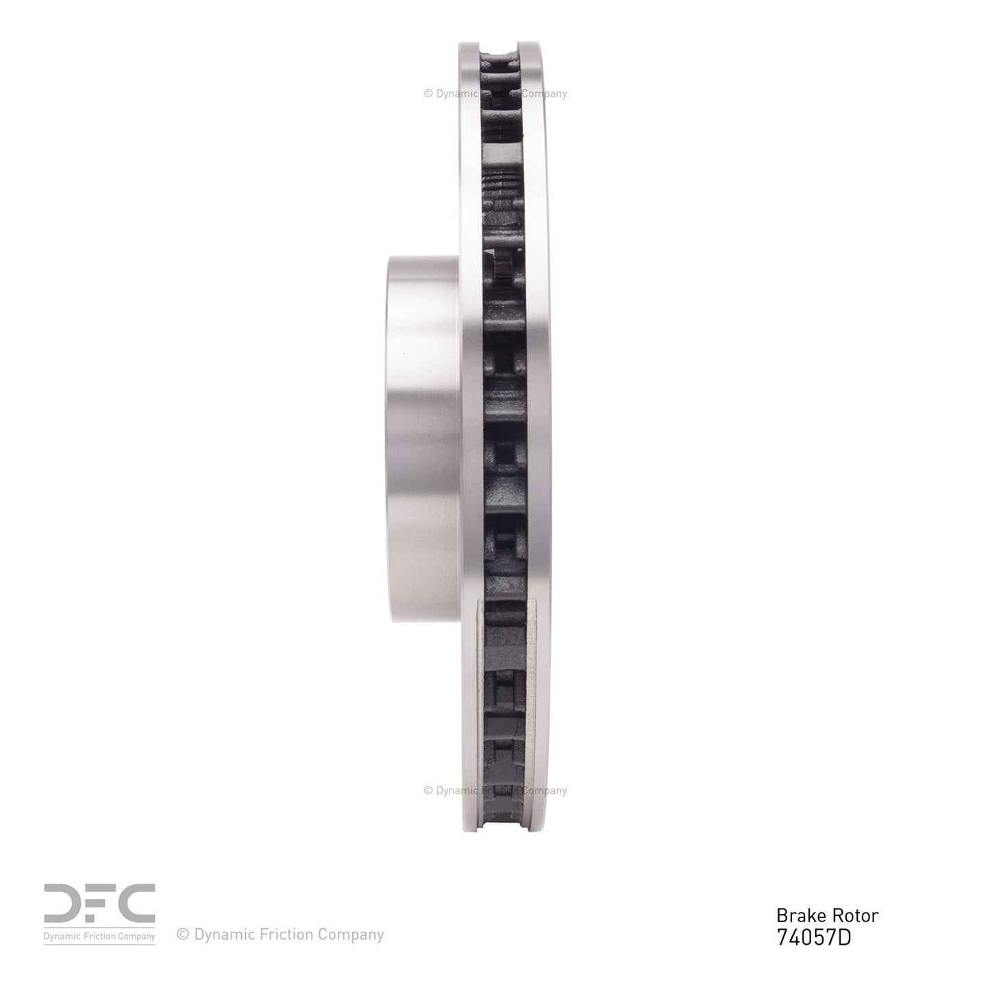 Dynamic Friction Company Disc Brake Rotor 600-74057D