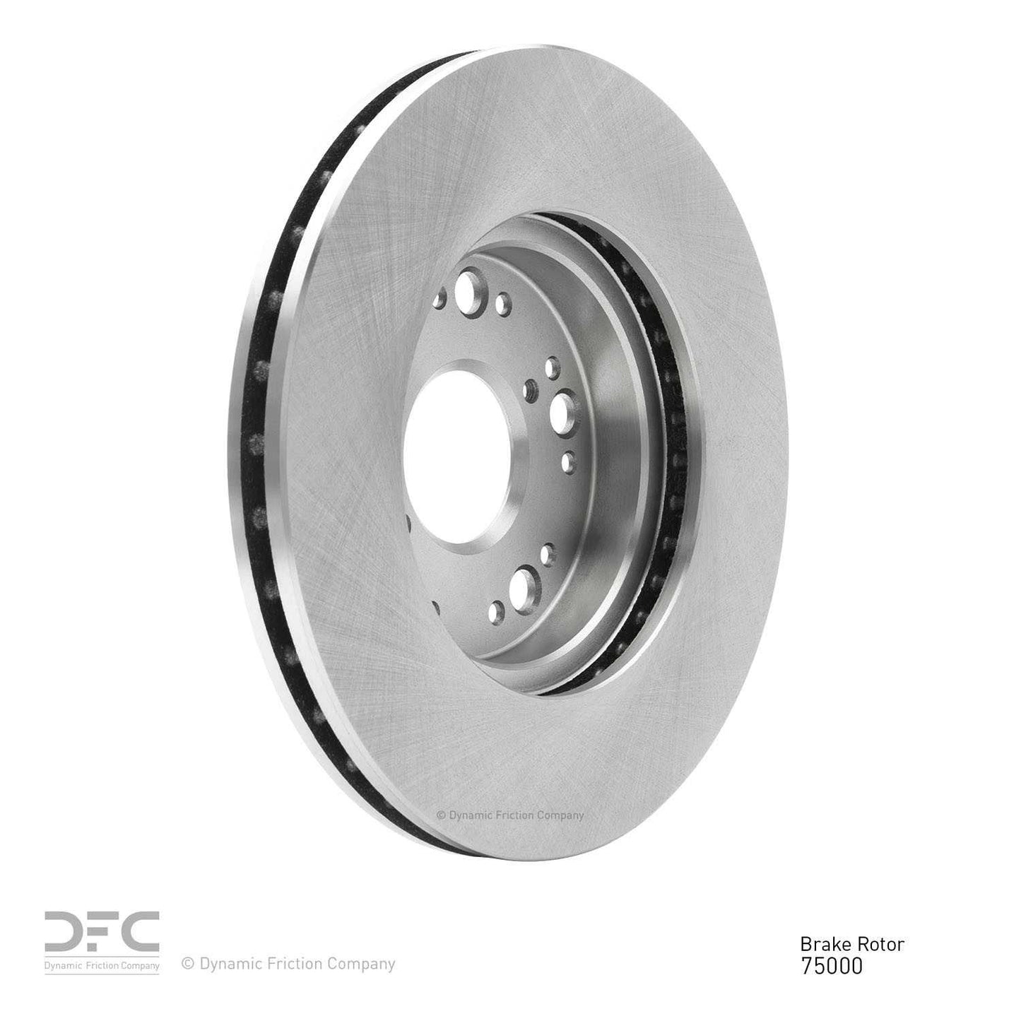 Dynamic Friction Company Disc Brake Rotor 600-75000