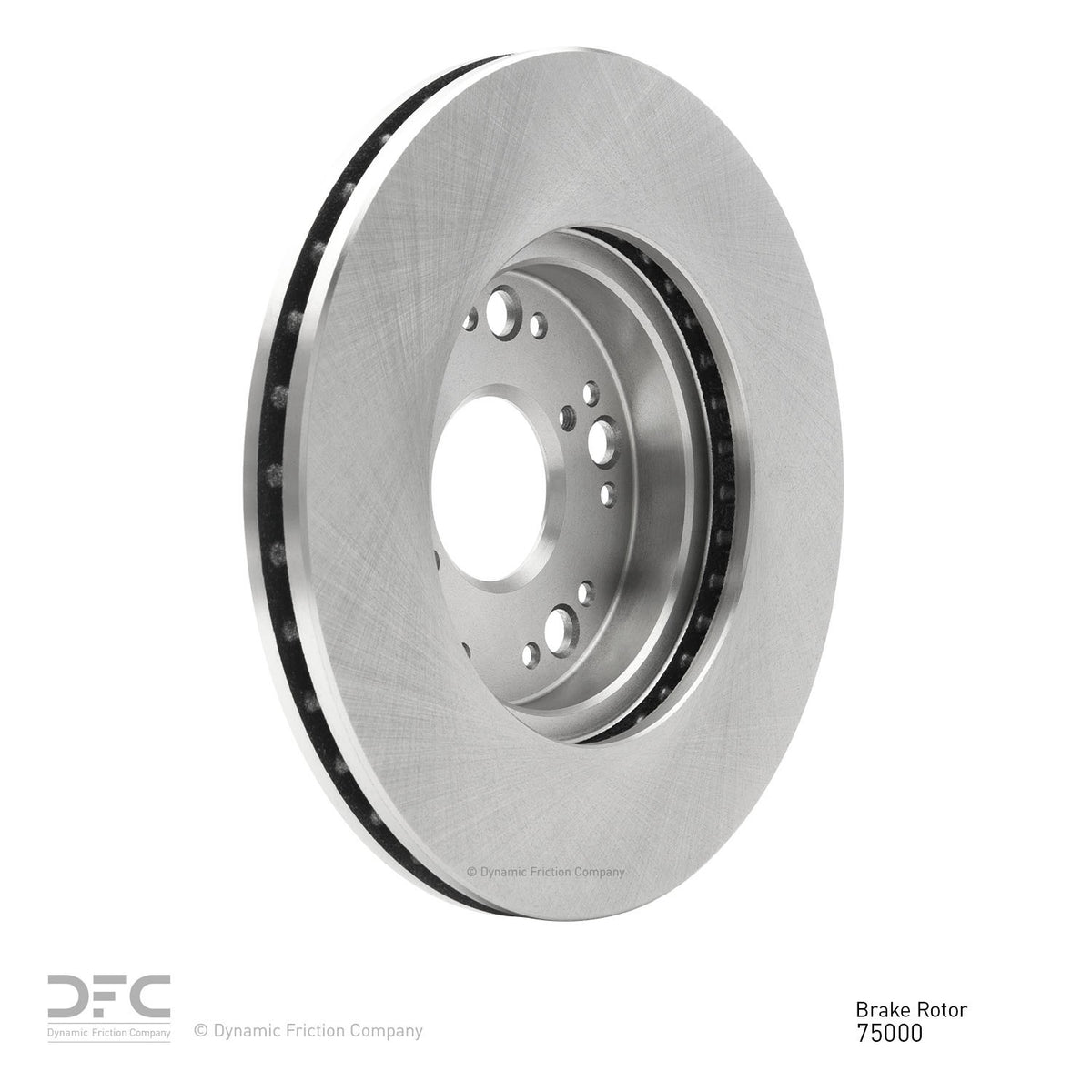 Dynamic Friction Company Disc Brake Rotor 600-75000