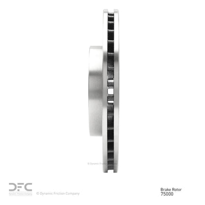 Dynamic Friction Company Disc Brake Rotor 600-75000