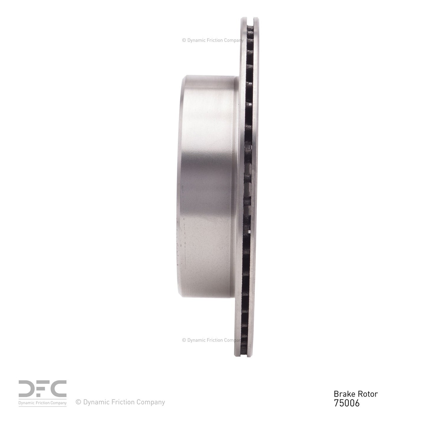 Dynamic Friction Company Disc Brake Rotor 600-75006