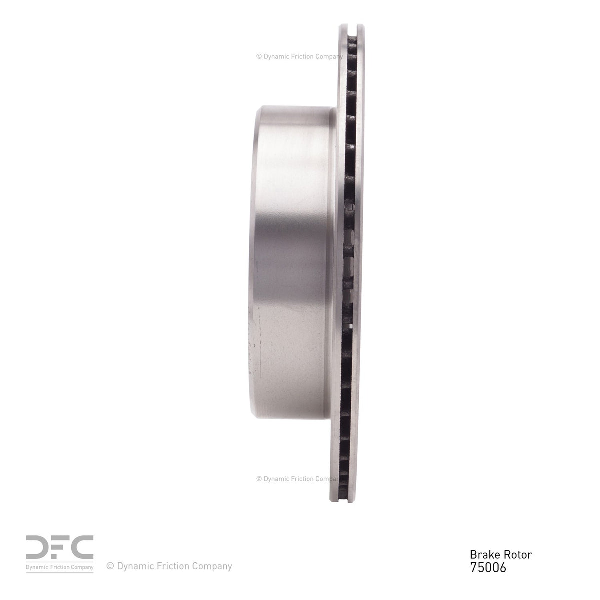 Dynamic Friction Company Disc Brake Rotor 600-75006