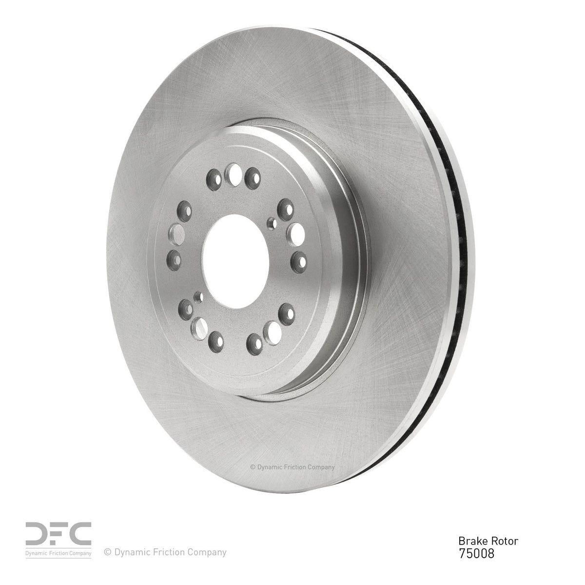 Dynamic Friction Company Disc Brake Rotor 600-75008