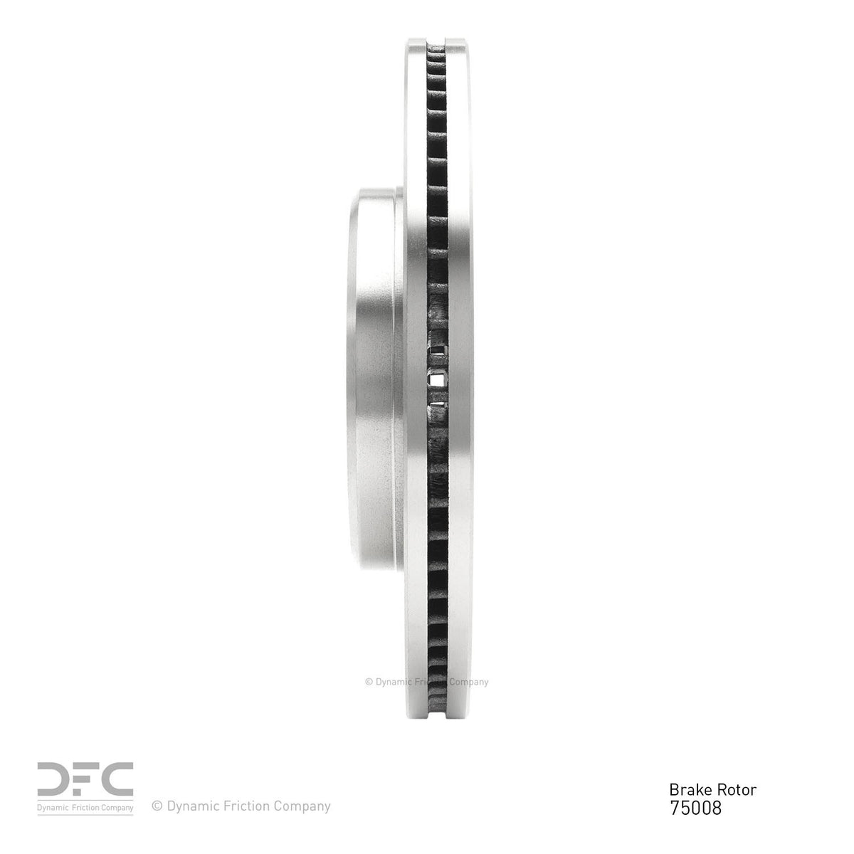 Dynamic Friction Company Disc Brake Rotor 600-75008