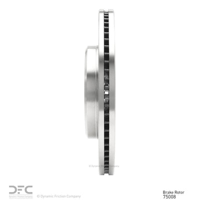 Dynamic Friction Company Disc Brake Rotor 600-75008