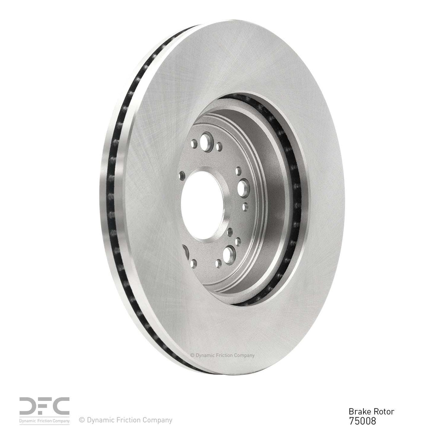 Dynamic Friction Company Disc Brake Rotor 600-75008