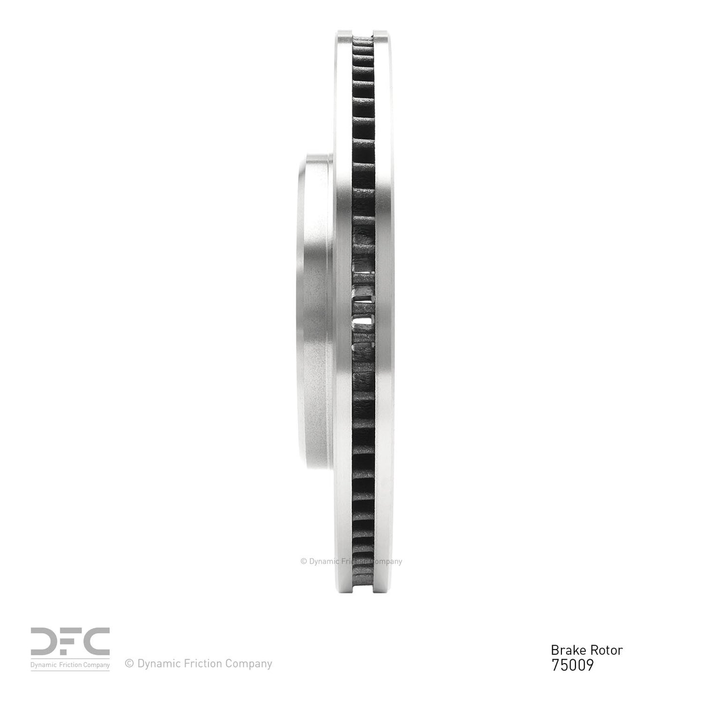 Dynamic Friction Company Disc Brake Rotor 600-75009