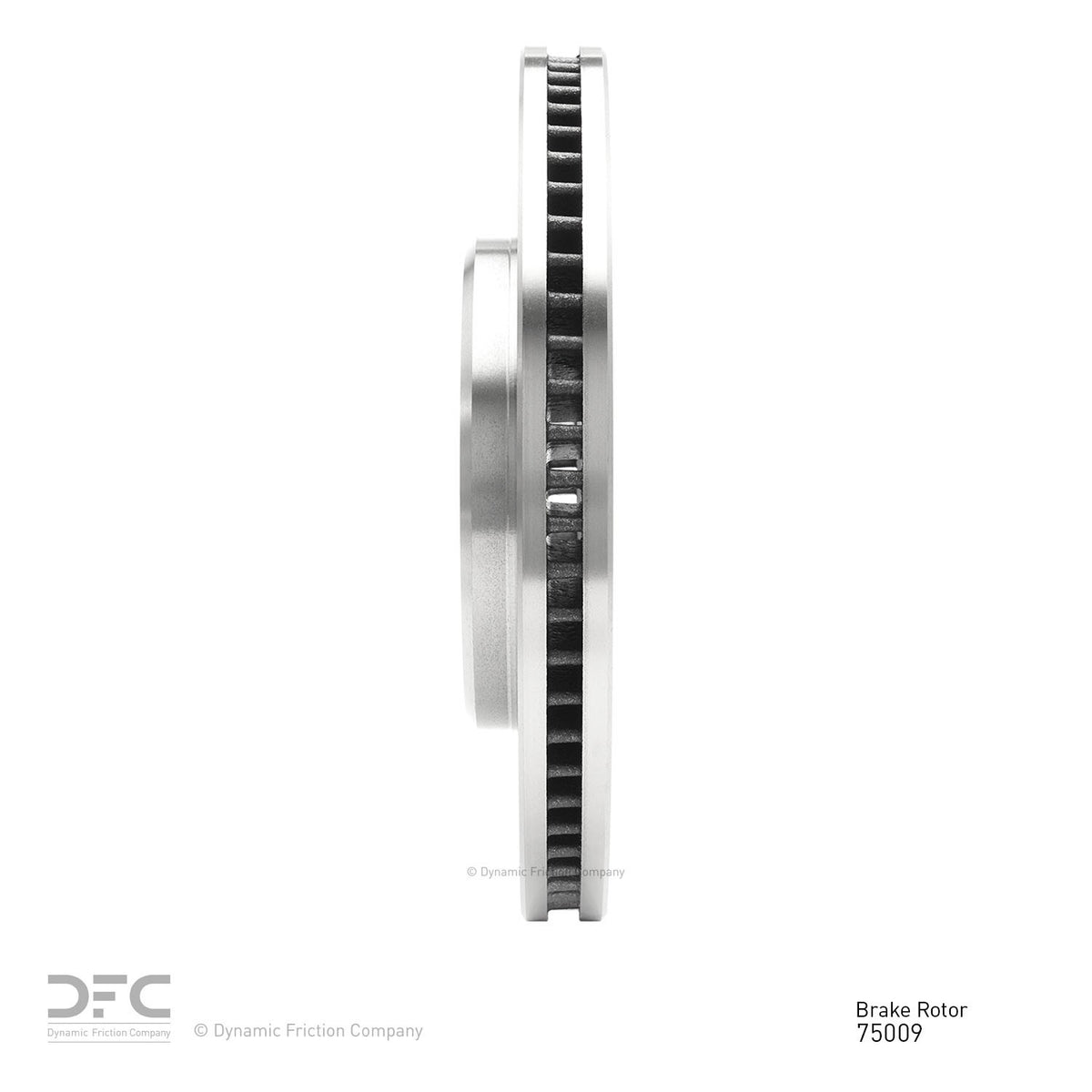 Dynamic Friction Company Disc Brake Rotor 600-75009