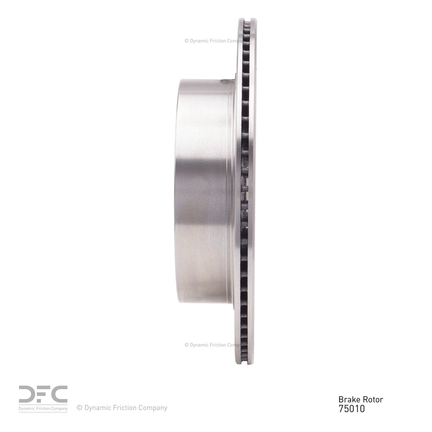 Dynamic Friction Company Disc Brake Rotor 600-75010
