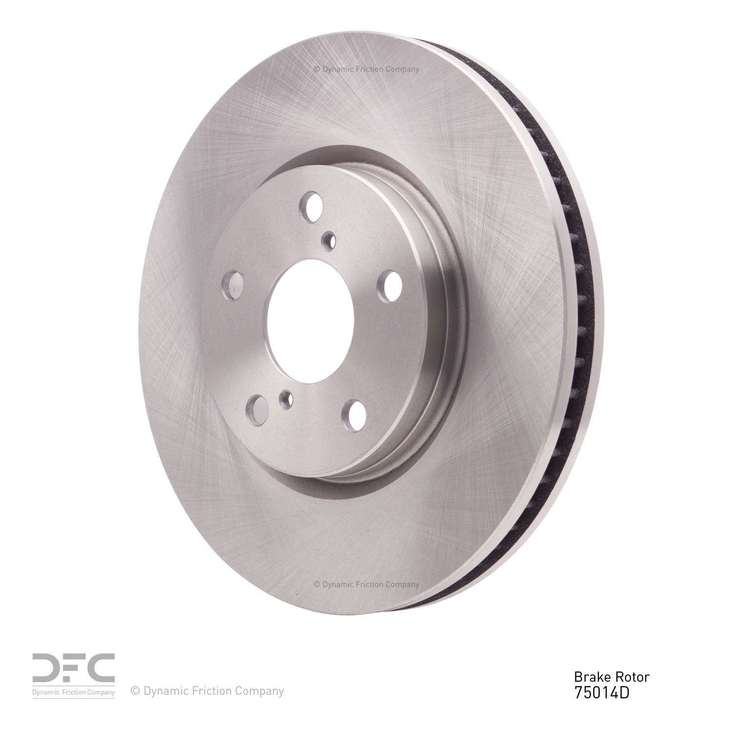 Dynamic Friction Company Disc Brake Rotor 600-75014D