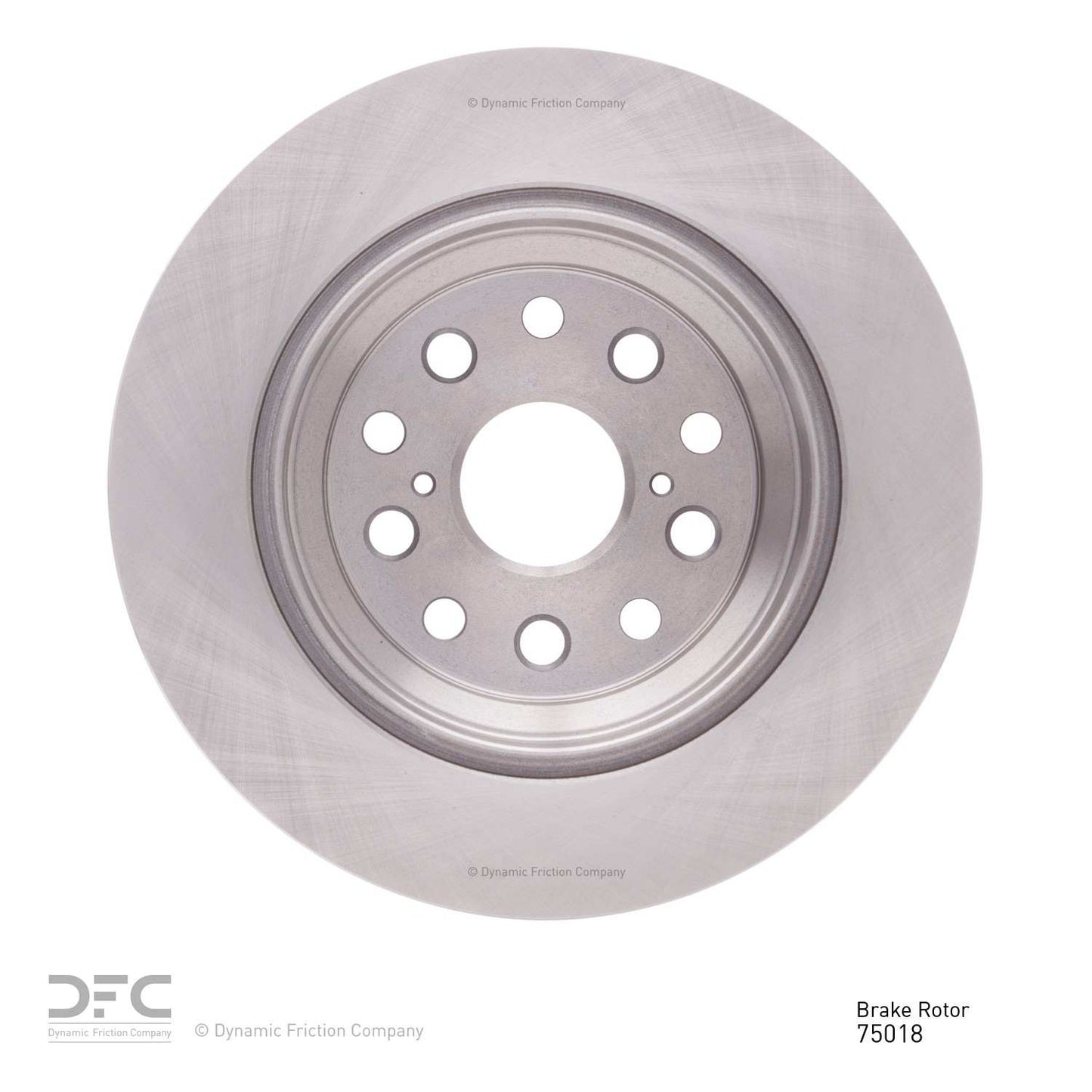 Dynamic Friction Company Disc Brake Rotor 600-75018