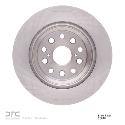 Dynamic Friction Company Disc Brake Rotor 600-75018