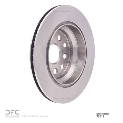 Dynamic Friction Company Disc Brake Rotor 600-75018
