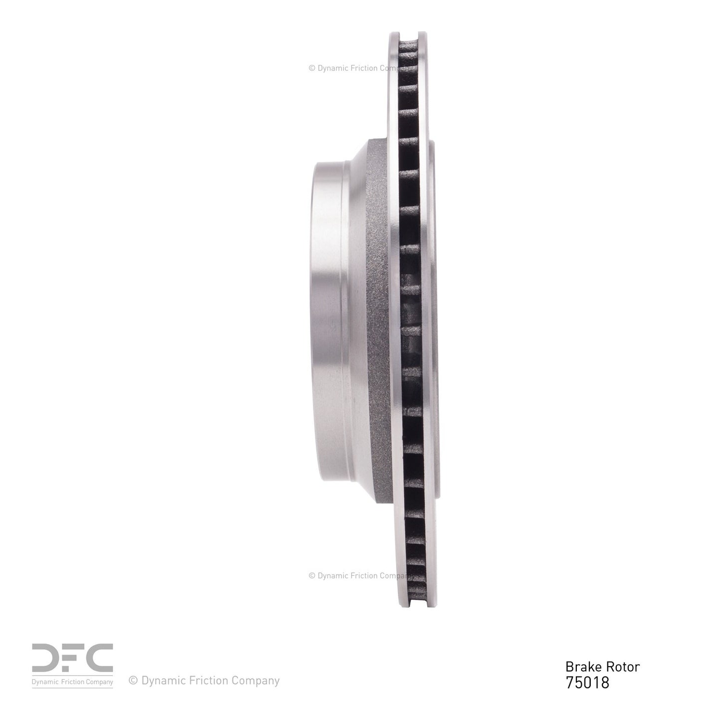 Dynamic Friction Company Disc Brake Rotor 600-75018
