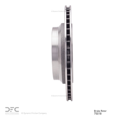 Dynamic Friction Company Disc Brake Rotor 600-75018