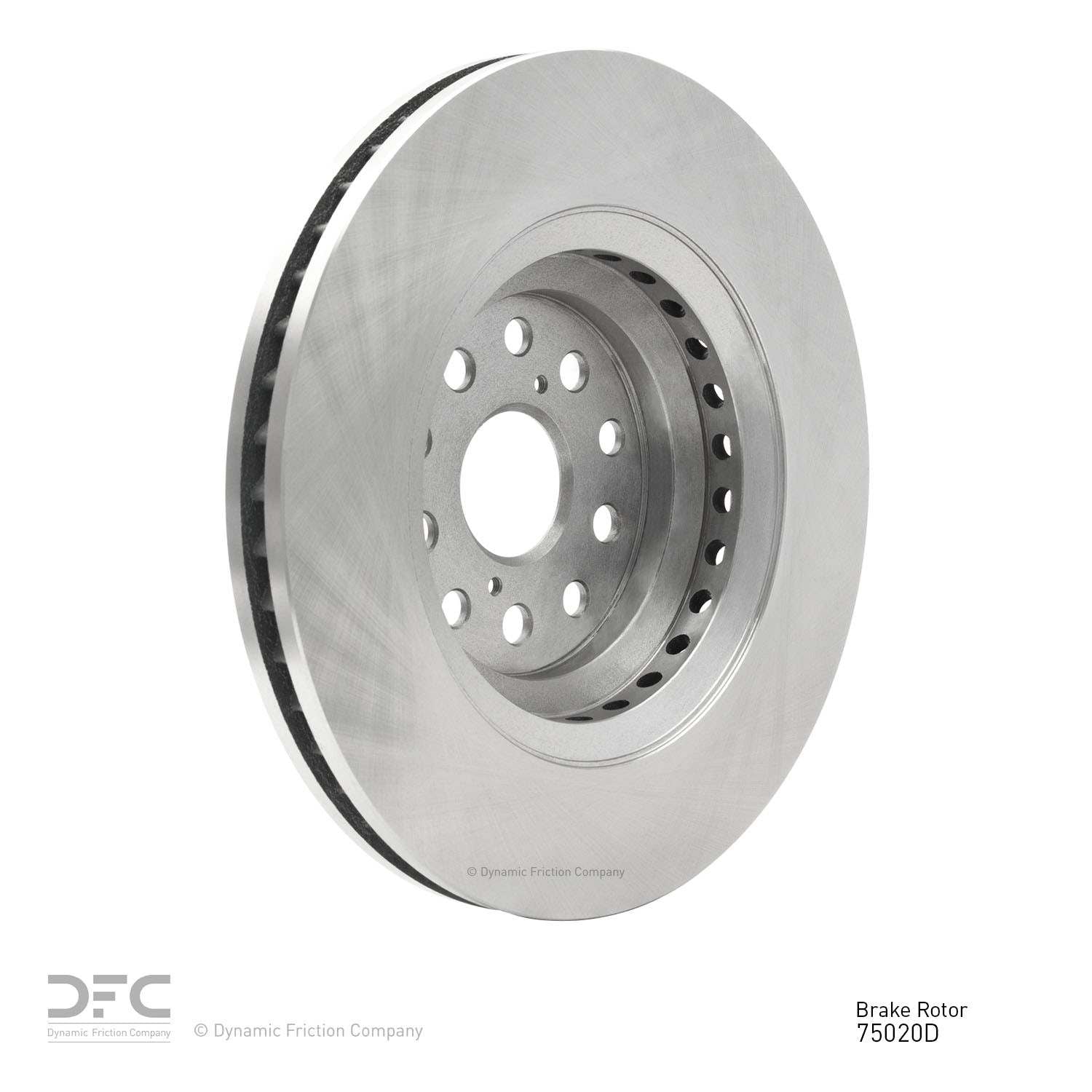 Dynamic Friction Company Disc Brake Rotor 600-75020D