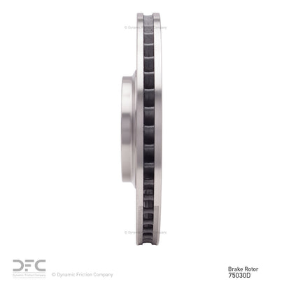 Dynamic Friction Company Disc Brake Rotor 600-75030D