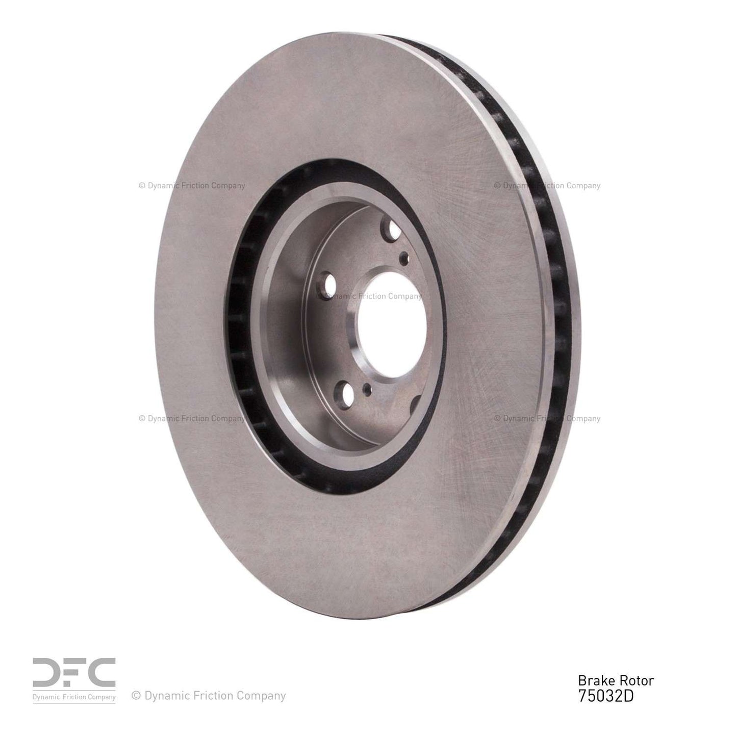 Dynamic Friction Company Disc Brake Rotor 600-75032D