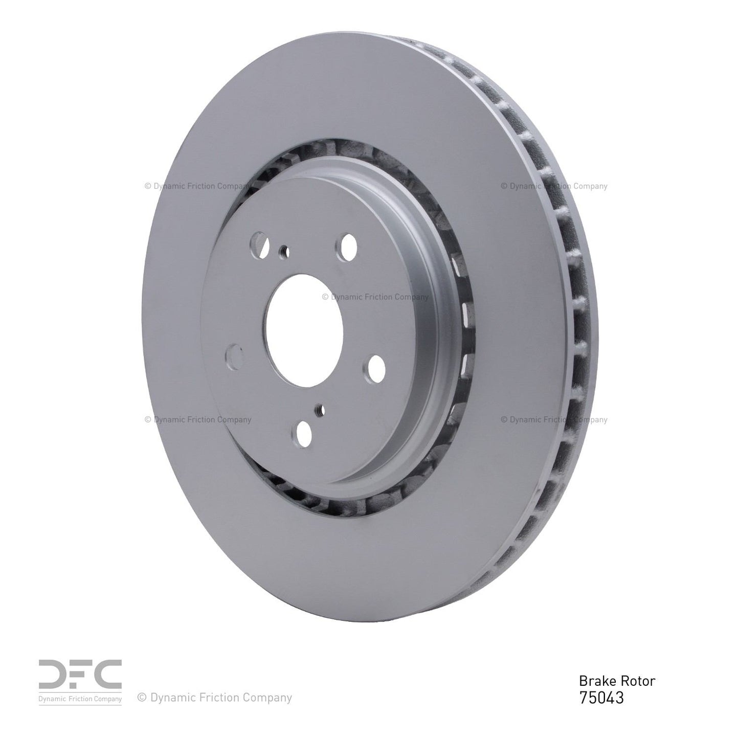 Dynamic Friction Company Disc Brake Rotor 600-75043