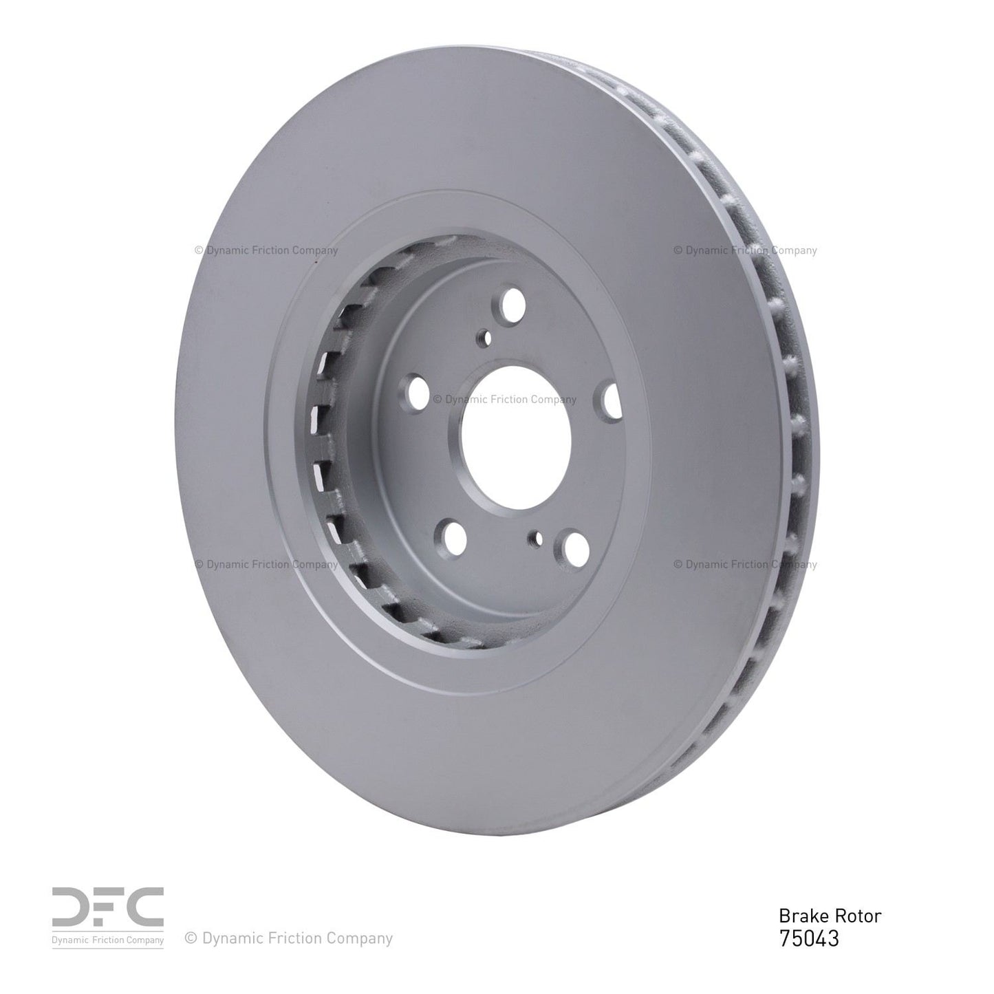 Dynamic Friction Company Disc Brake Rotor 600-75043