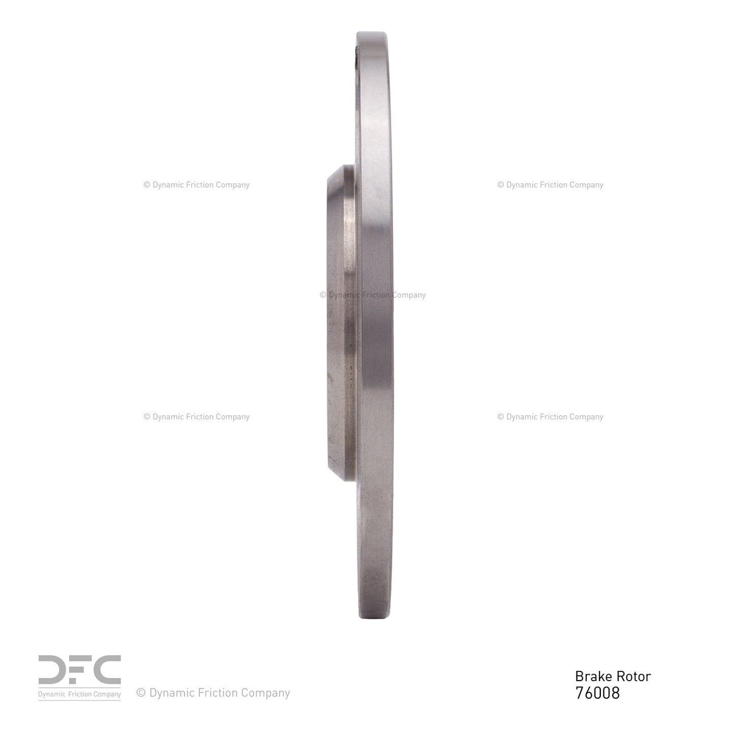 Dynamic Friction Company Disc Brake Rotor 600-76008