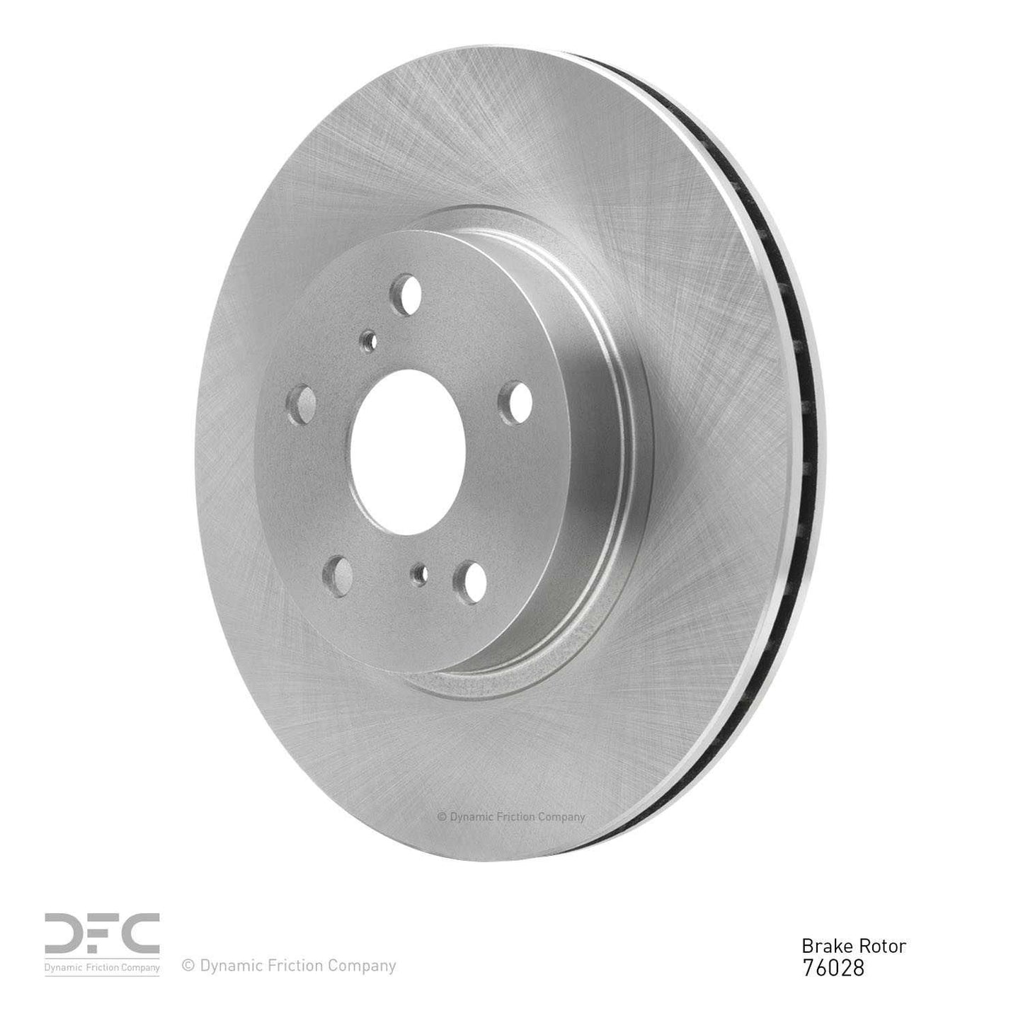 Dynamic Friction Company Disc Brake Rotor 600-76028