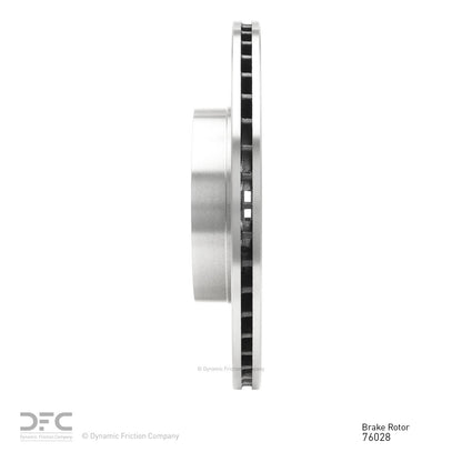 Dynamic Friction Company Disc Brake Rotor 600-76028