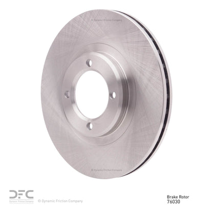 Dynamic Friction Company Disc Brake Rotor 600-76030
