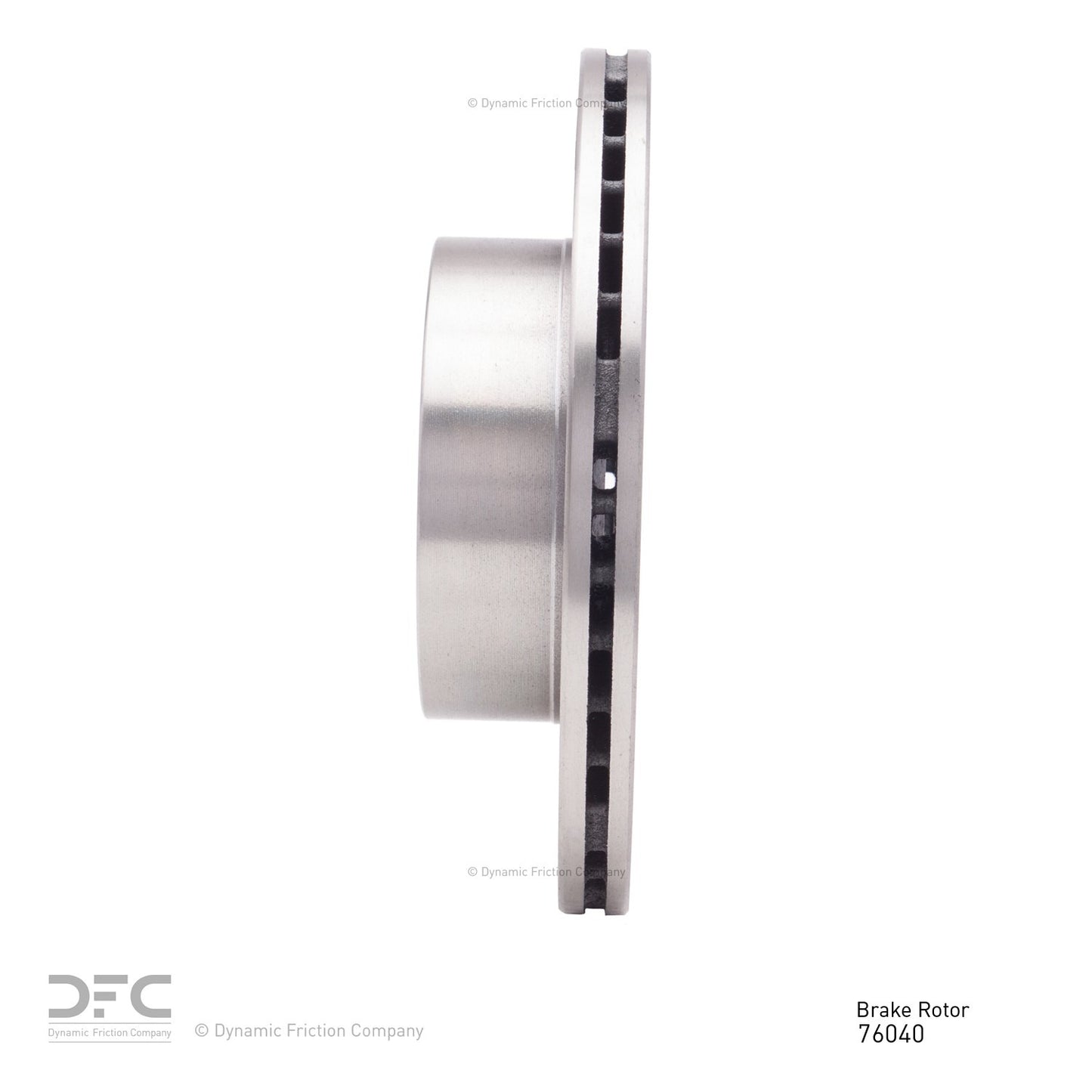 Dynamic Friction Company Disc Brake Rotor 600-76040