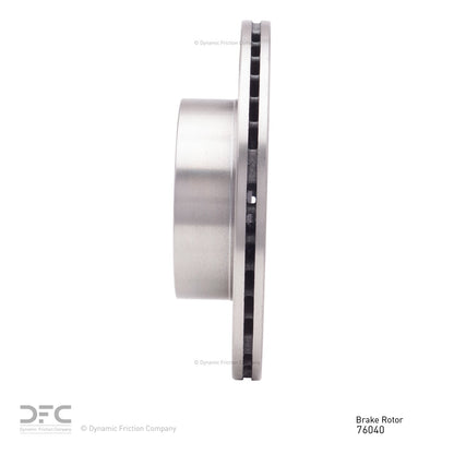 Dynamic Friction Company Disc Brake Rotor 600-76040
