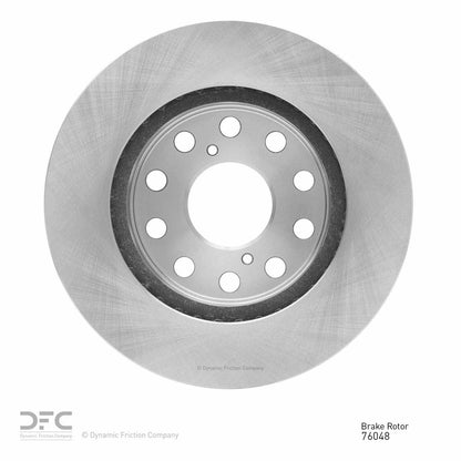 Dynamic Friction Company Disc Brake Rotor 600-76048