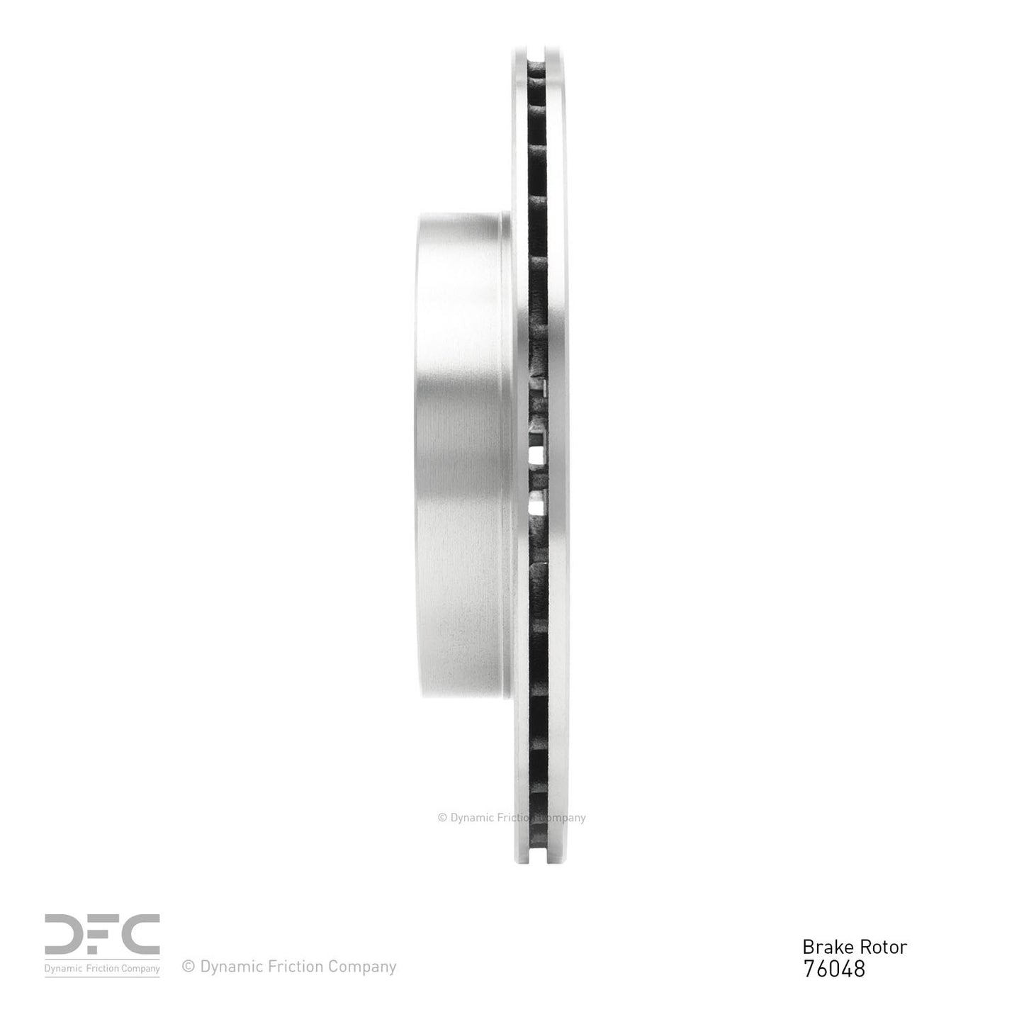 Dynamic Friction Company Disc Brake Rotor 600-76048