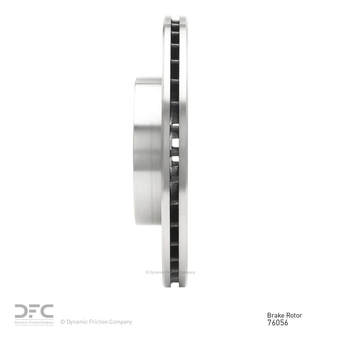 Dynamic Friction Company Disc Brake Rotor 600-76056