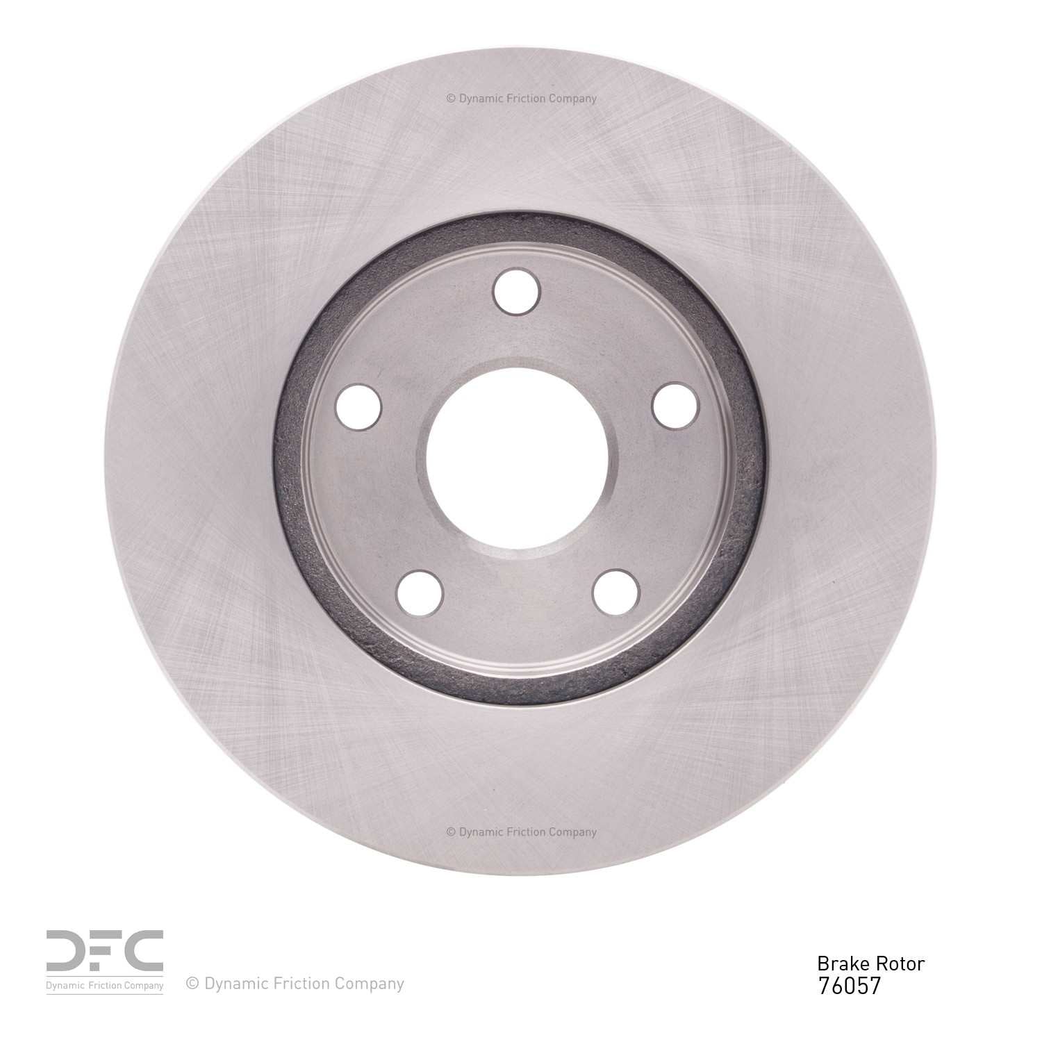 Dynamic Friction Company Disc Brake Rotor 600-76057