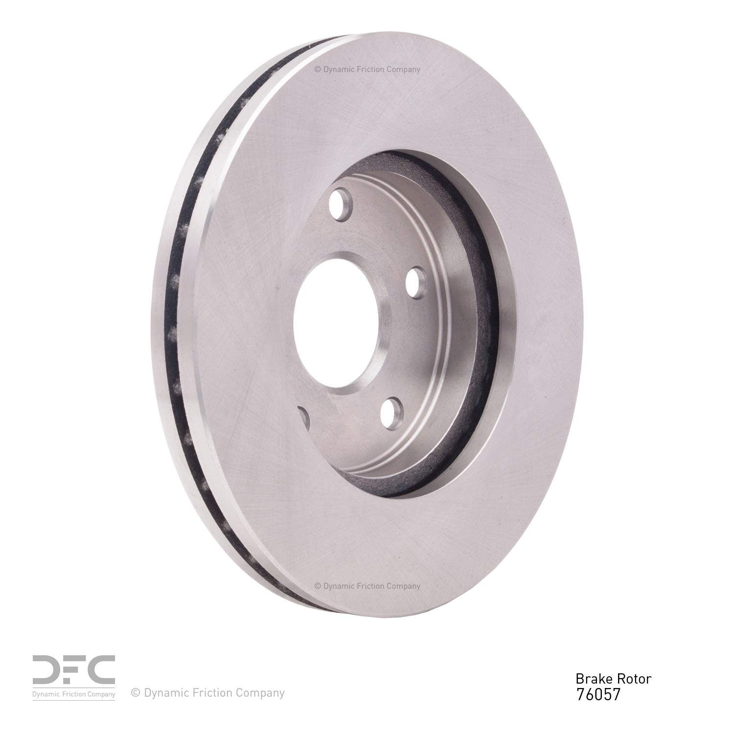 Dynamic Friction Company Disc Brake Rotor 600-76057