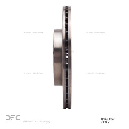 Dynamic Friction Company Disc Brake Rotor 600-76058