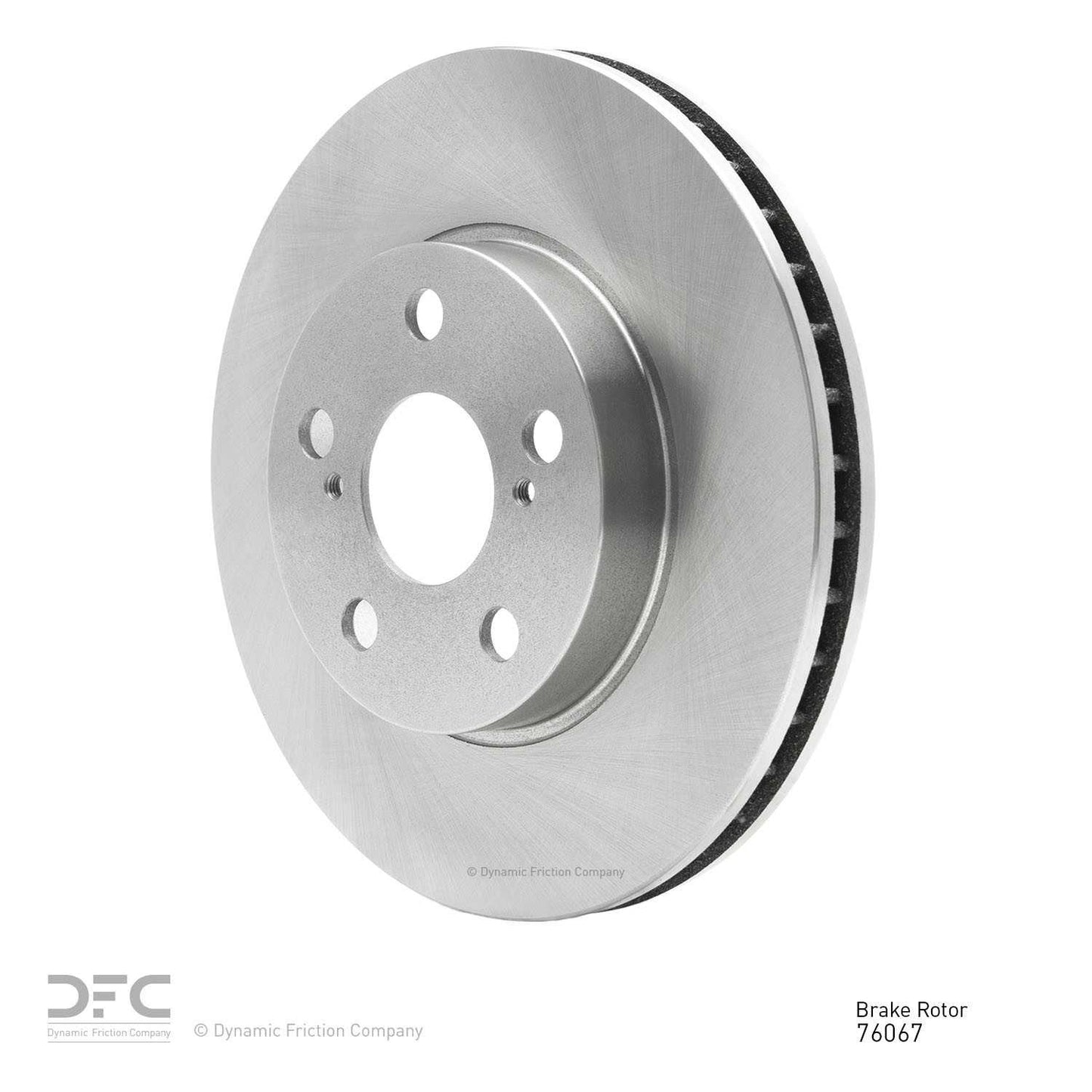 Dynamic Friction Company Disc Brake Rotor 600-76067