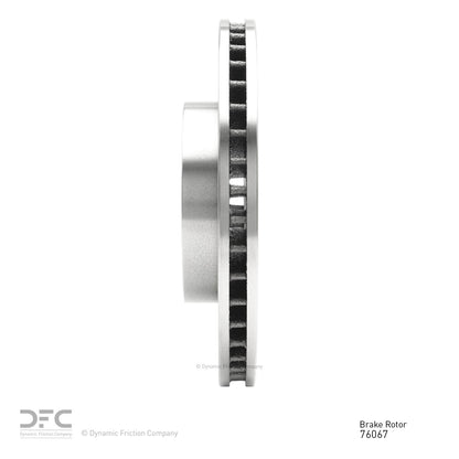 Dynamic Friction Company Disc Brake Rotor 600-76067