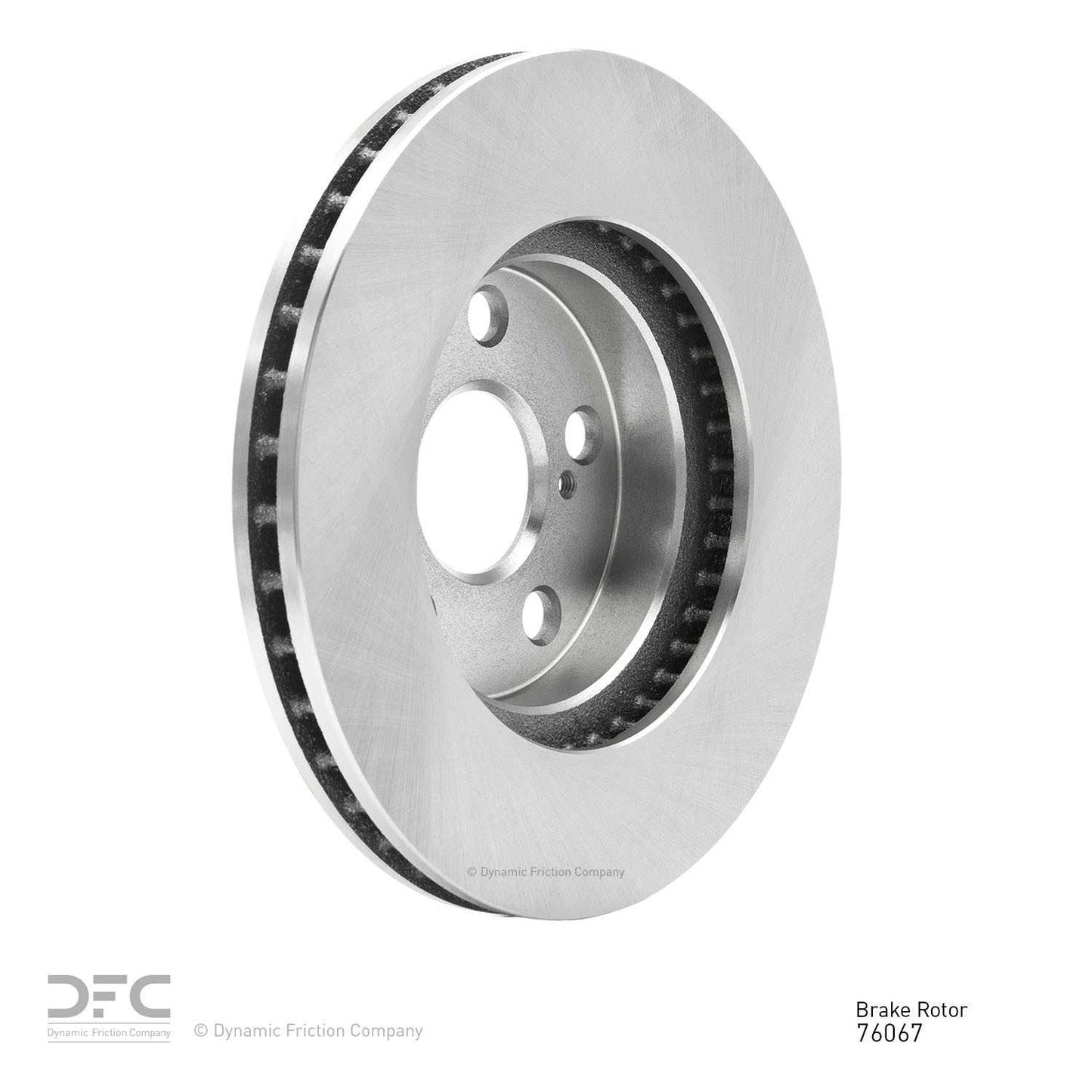 Dynamic Friction Company Disc Brake Rotor 600-76067